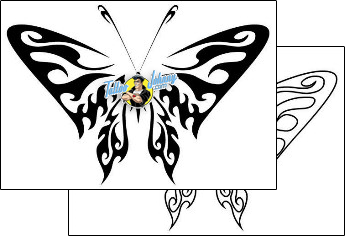 Butterfly Tattoo spf-00012