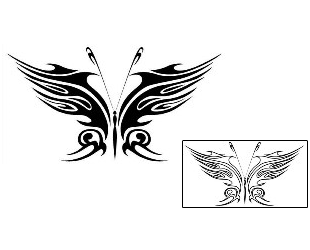 Butterfly Tattoo Specific Body Parts tattoo | SPF-00068