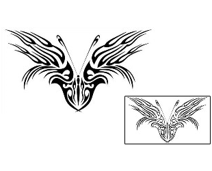 Butterfly Tattoo Specific Body Parts tattoo | SPF-00096