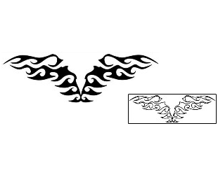 Fire – Flames Tattoo Specific Body Parts tattoo | SPF-00116