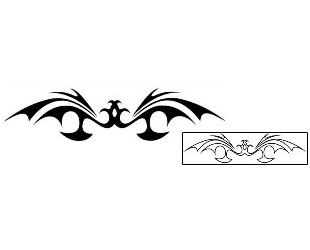 Bat Tattoo Specific Body Parts tattoo | SPF-00167