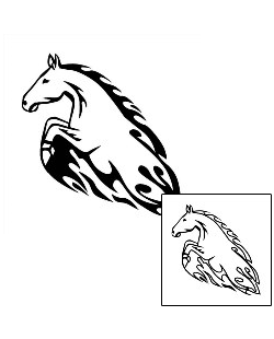 Horse Tattoo Tattoo Styles tattoo | SPF-00212