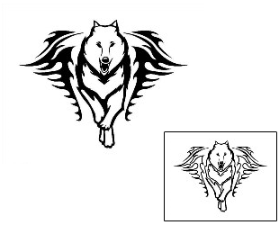 Wolf Tattoo Tattoo Styles tattoo | SPF-00240