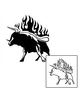 Bull Tattoo Tattoo Styles tattoo | SPF-00256