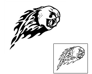 Mountain Lion Tattoo Tattoo Styles tattoo | SPF-00284