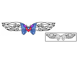Butterfly Tattoo Specific Body Parts tattoo | SPF-00316