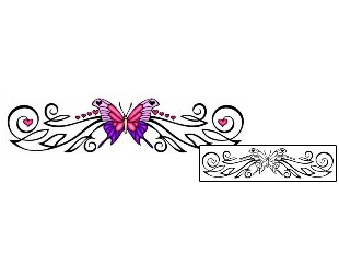 Butterfly Tattoo Specific Body Parts tattoo | SPF-00335