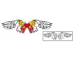 Pinstripe Tattoo Specific Body Parts tattoo | SPF-00338