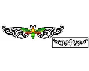 Butterfly Tattoo Specific Body Parts tattoo | SPF-00378