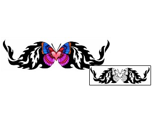 Butterfly Tattoo Specific Body Parts tattoo | SPF-00392