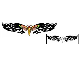 Butterfly Tattoo Specific Body Parts tattoo | SPF-00396