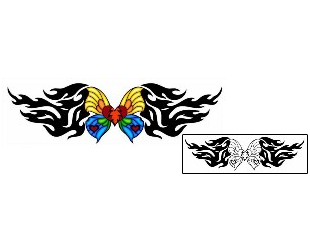 Butterfly Tattoo Specific Body Parts tattoo | SPF-00398