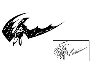 Bat Tattoo Animal tattoo | SPF-00402