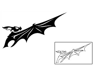 Bat Tattoo Animal tattoo | SPF-00408