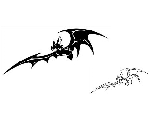 Bat Tattoo Animal tattoo | SPF-00449