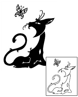 Cat Tattoo Tattoo Styles tattoo | SPF-00462