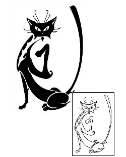 Cat Tattoo Tattoo Styles tattoo | SPF-00494