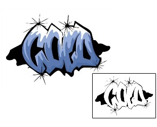 Graffiti Tattoo Ice Cold Graffiti Lettering Tattoo