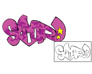 Graffiti Tattoo Star Graffiti Lettering Tattoo