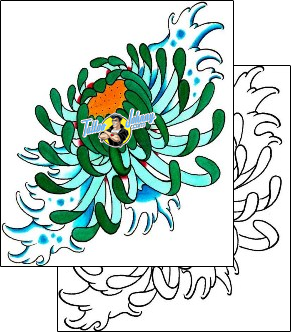 Flower Tattoo chrysanthemum-tattoos-shaun-hanna-sqf-00028