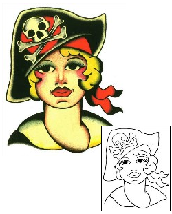 Pirate Tattoo Miscellaneous tattoo | SSF-00072