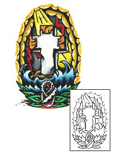 Traditional Tattoo Religious & Spiritual tattoo | SSF-00092
