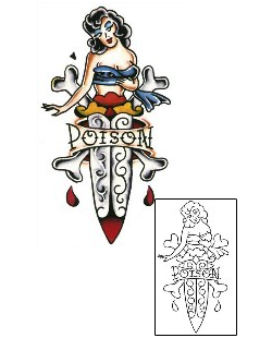 Poison Tattoo Horror tattoo | SSF-00111