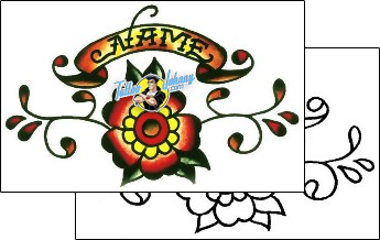 Banner Tattoo flower-tattoos-sid-stankovitz-ssf-00131