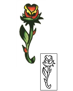 Traditional Tattoo Plant Life tattoo | SSF-00135