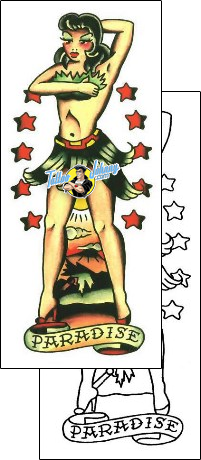 Pin Up Tattoo ssf-00152