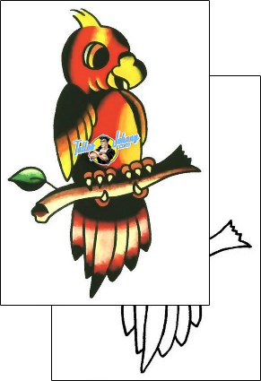 Bird Tattoo ssf-00200