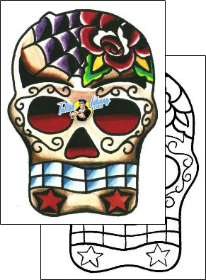 Skull Tattoo horror-skull-tattoos-sid-stankovitz-ssf-00234