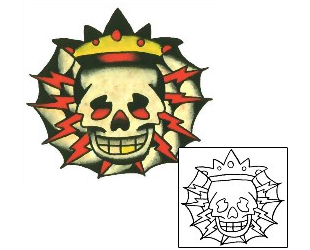 Crown Tattoo Tattoo Styles tattoo | SSF-00245