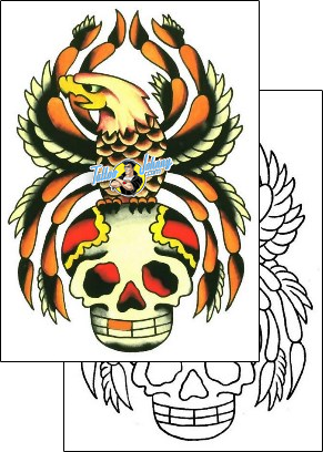 Skull Tattoo horror-skull-tattoos-sid-stankovitz-ssf-00250