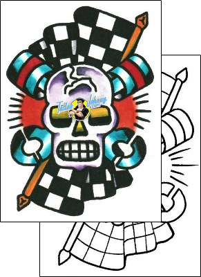 Skull Tattoo skull-tattoos-sid-stankovitz-ssf-00252