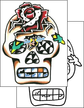 Skull Tattoo horror-skull-tattoos-sid-stankovitz-ssf-00263