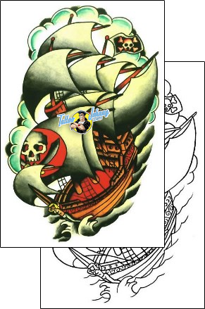 Pirate Tattoo miscellaneous-pirate-tattoos-sid-stankovitz-ssf-00264