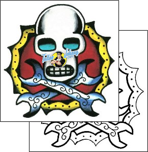 Skull Tattoo ssf-00275