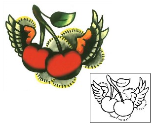 Cherry Tattoo Tattoo Styles tattoo | SSF-00288