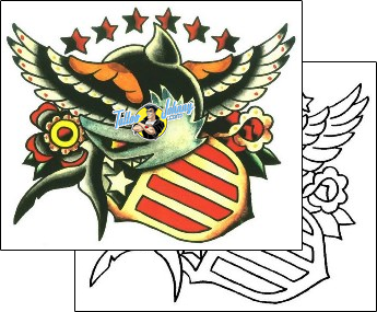 Bird Tattoo patronage-patriotic-tattoos-sid-stankovitz-ssf-00293