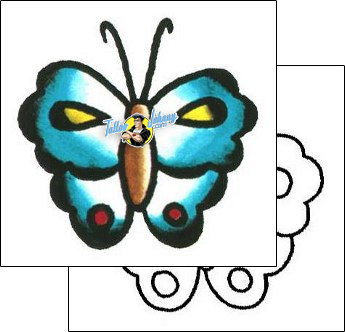Butterfly Tattoo insects-butterfly-tattoos-sid-stankovitz-ssf-00298
