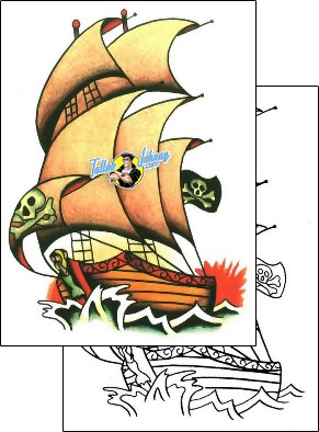 Pirate Tattoo miscellaneous-pirate-tattoos-sid-stankovitz-ssf-00318