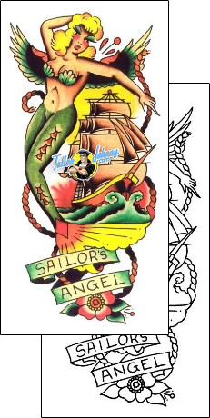 Pin Up Tattoo fantasy-mermaid-tattoos-sid-stankovitz-ssf-00342