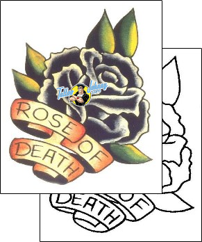 Flower Tattoo plant-life-rose-tattoos-sid-stankovitz-ssf-00352