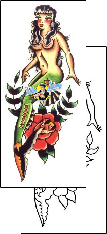 Pin Up Tattoo fantasy-mermaid-tattoos-sid-stankovitz-ssf-00362