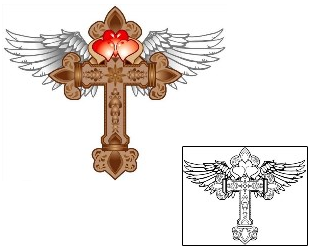 Wings Tattoo Religious & Spiritual tattoo | STF-00004