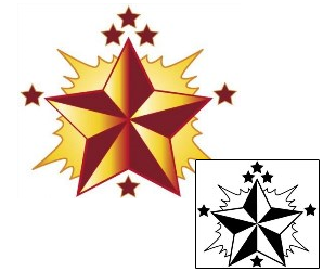 Star Tattoo Miscellaneous tattoo | STF-00075