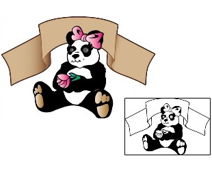 Panda Tattoo Tattoo Styles tattoo | STF-00090