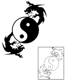 Yin Yang Tattoo Tattoo Styles tattoo | STF-00097