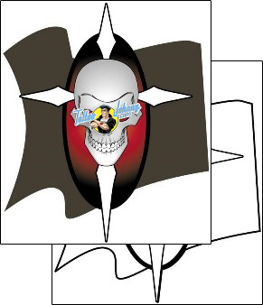 Skull Tattoo horror-skull-tattoos-sean-tourangeau-stf-00138